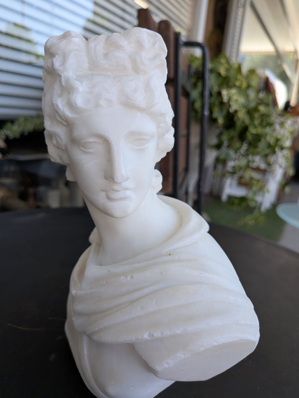 Sculture & Statue: Apollo Alabaster Stein Figur Skulptur – Usato da Emmen venduto da magelan 1