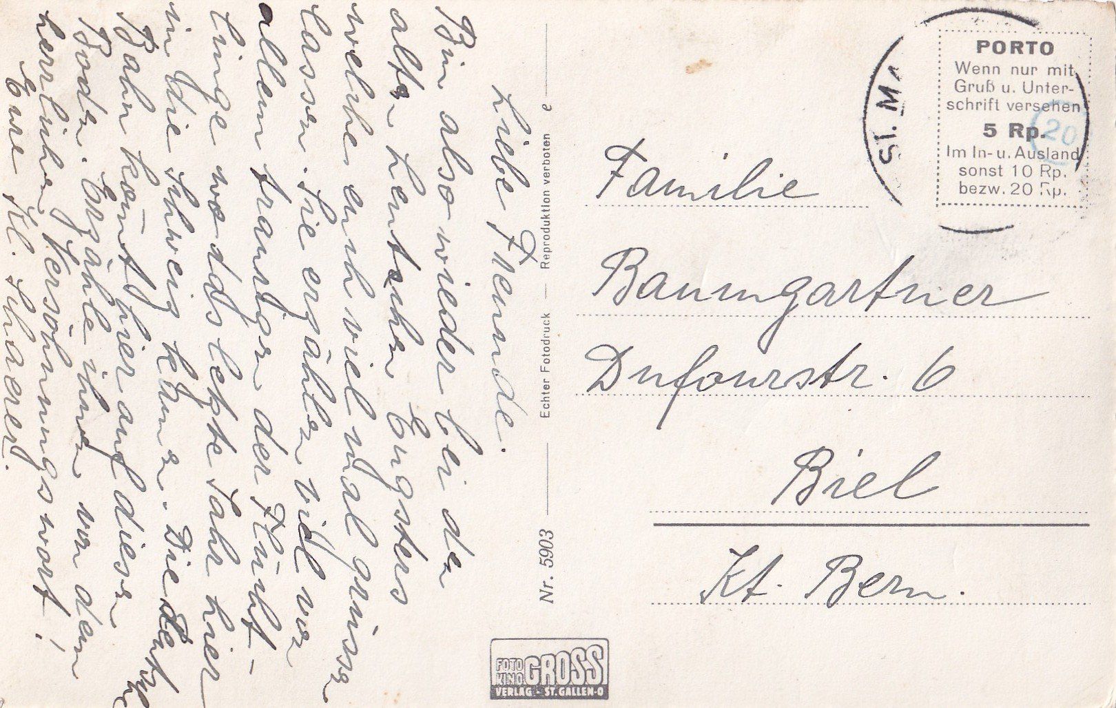 Cartes postales: St. Margrethen Ansicht mit Bodensee – D'occasion à Olten par clotaldi 1