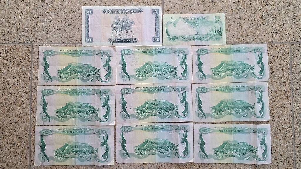Banconote: Libysche Banknoten Dinar – Usato da Erlenbach ZH venduto da 2m