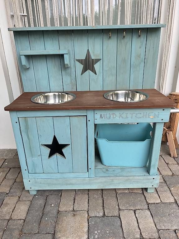 Cucine complete: Tolle Kinderoutdoorküche/Matschküche – Usato da Halten venduto da raaah03