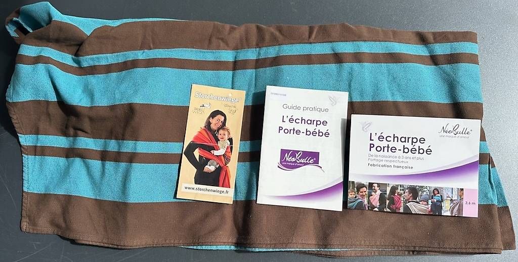 Marsupi portabebè: Echarpe Porte-bébé Néobulle – Usato da Petit-Lancy venduto da vaj_1213