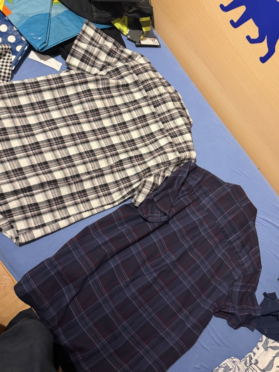 Hemden: Set of two check flannel shirts – Neu (gemäss Beschreibung) aus Ascona von GioeleS 1