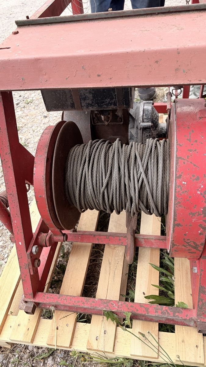 Forst Seilwinden & Rückzangen: Seilwinde mit Benzinmotor  – Gebraucht aus Libingen von KT-9614 3