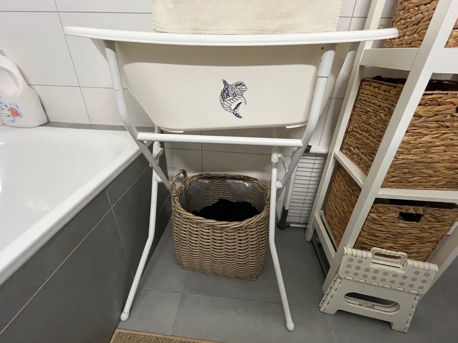Vasche da bagno: Baby Badewanne, mit Klappständer – Nuovo (secondo la descrizione) da Fribourg venduto da RafaelFilliger 1