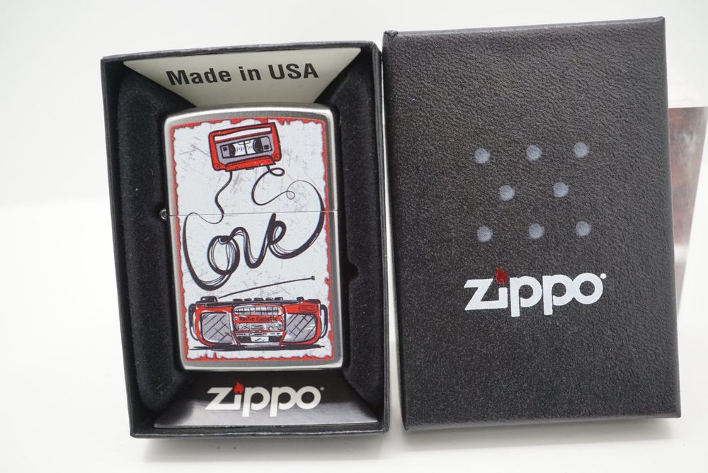 ZIPPO® LOVE MUSIC - PRINT - 2019 - UNGEZÜNDET | Kaufen auf Ricardo