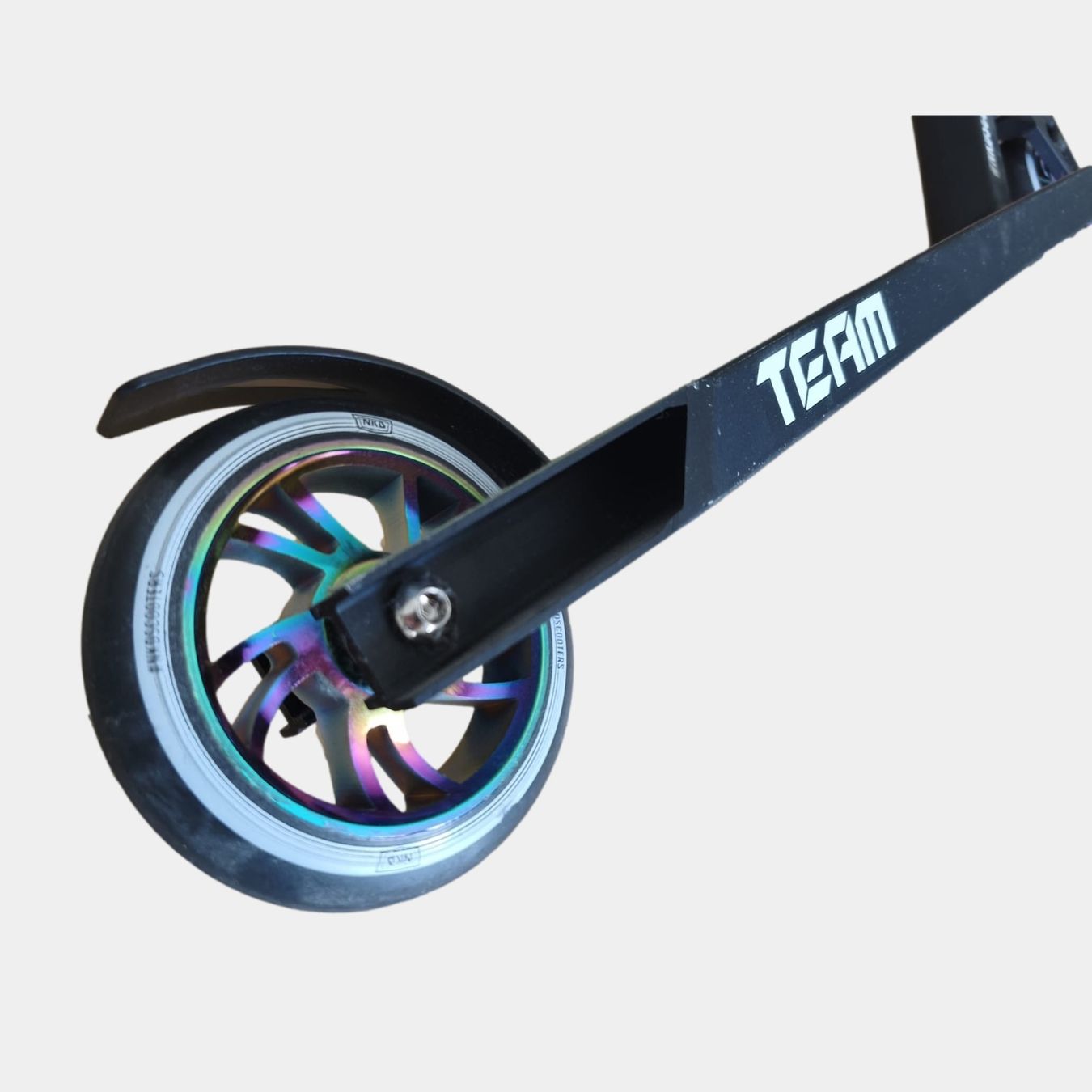 Kickboard: Freestyle-Roller NKD Team Black Rainbow – Usato da Luzern venduto da Carlita-21 2