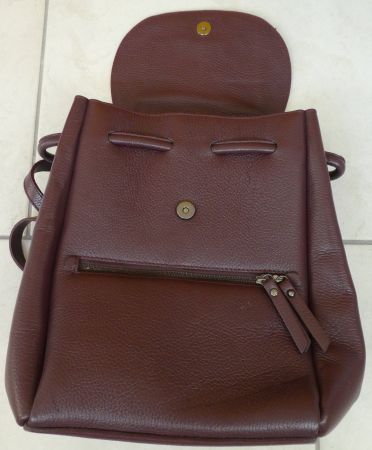 Leder Rucksack von Borse in pelle