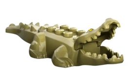 LEGO Minifigur Tiere Krokodil