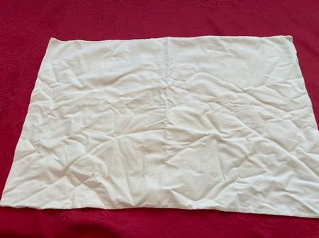 Kissen Überzug hell gelb 51x36cm (hinten Mitte Öffnung)