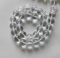 Bergkristall, Beads 13mm, Strang