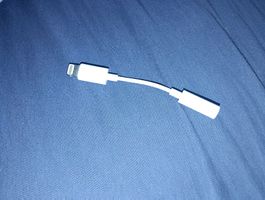 Apple Lightning auf 3.5mm Kopfhörer Adapter weiss