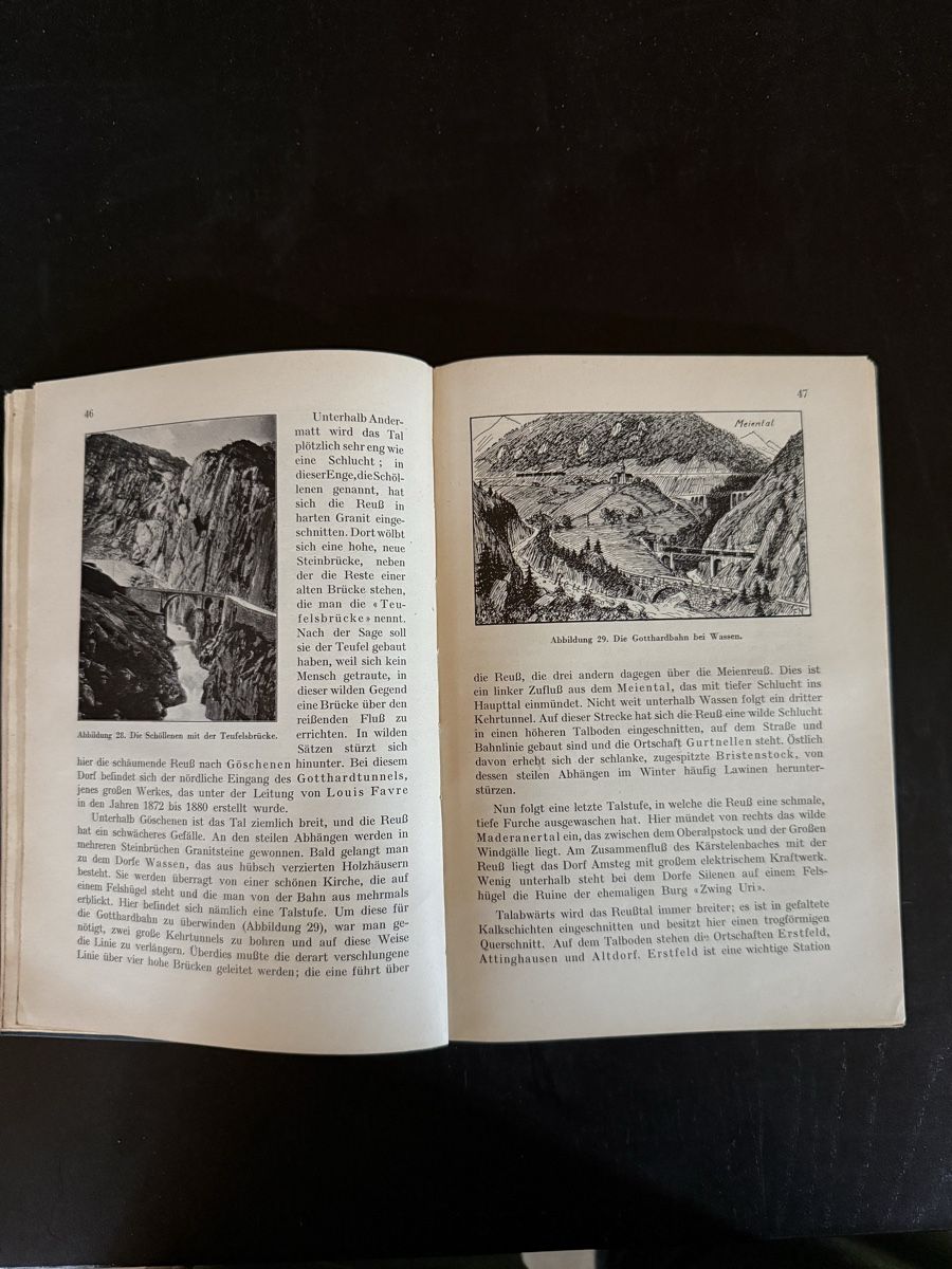 Bücher: Geographie der Schweiz, 1945 – Gebraucht aus Fribourg von Ardoffel 3