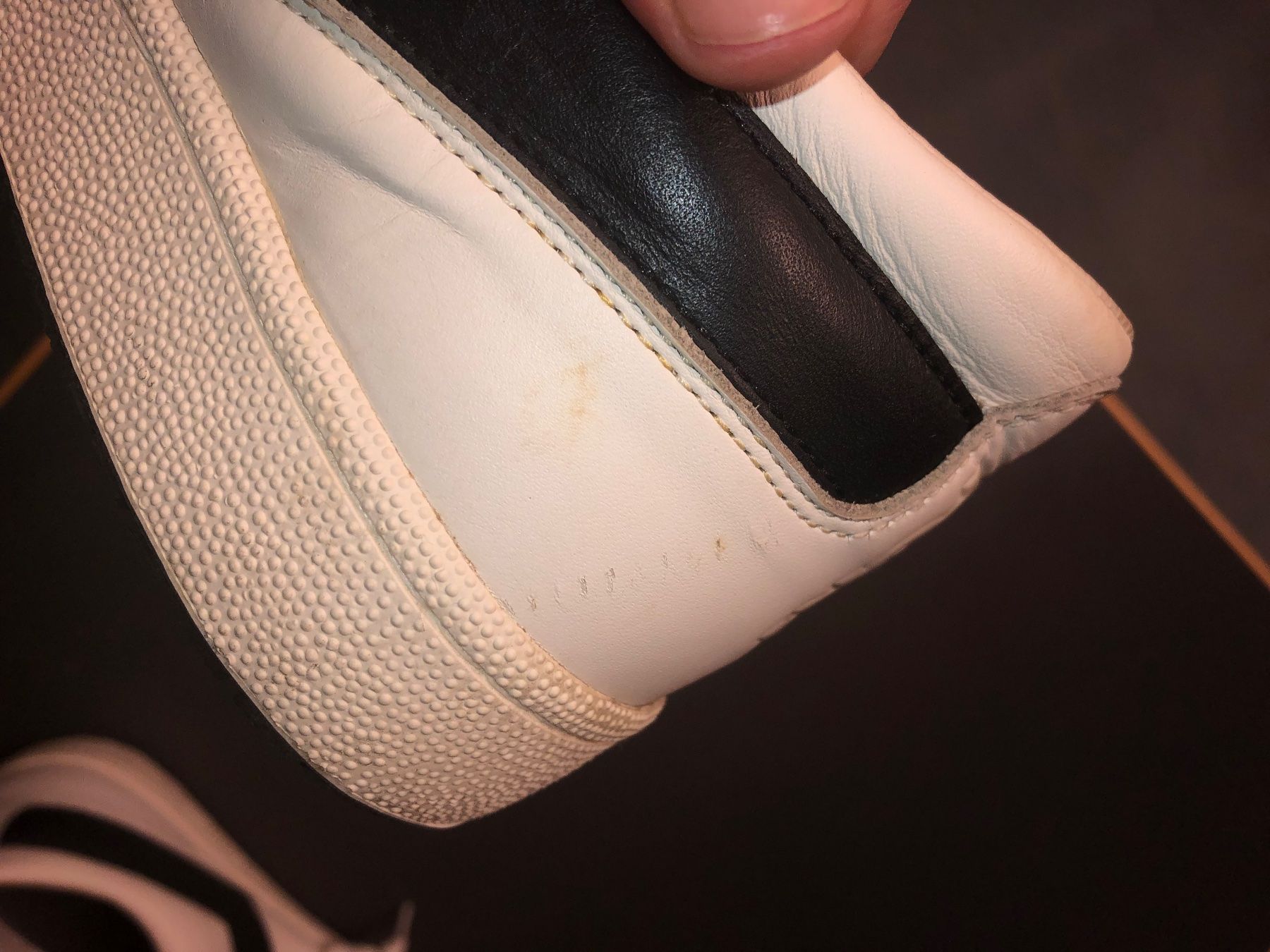 Pony Scarpe da uomo: Weisse Pony Sneakers, Grösse 44 – Usato da Bremgarten b. Bern venduto da eblake 2