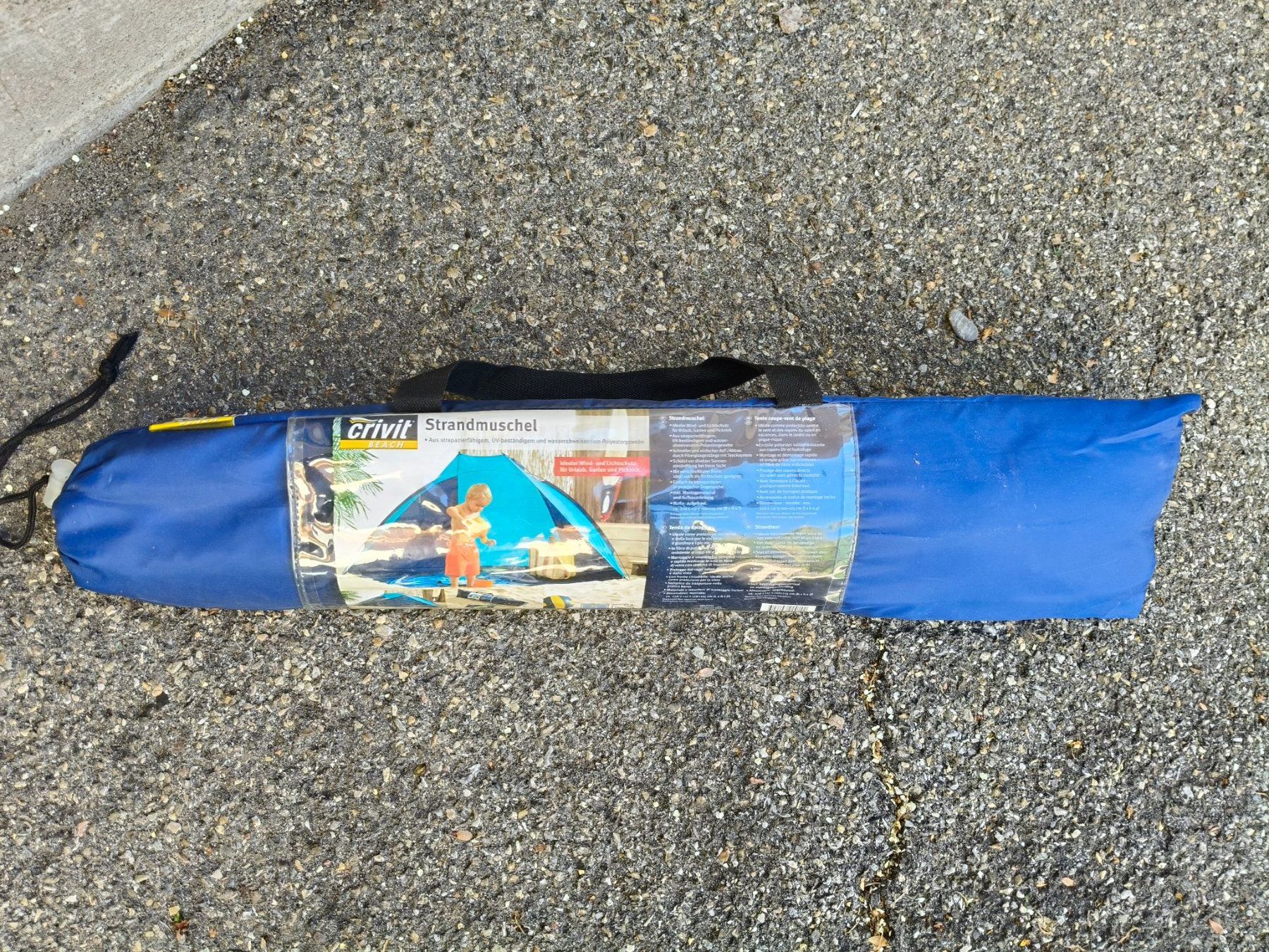 Zelte: Strandmuschel - Zelt – Neu (gemäss Beschreibung) aus Biberist von Hoogarr 1