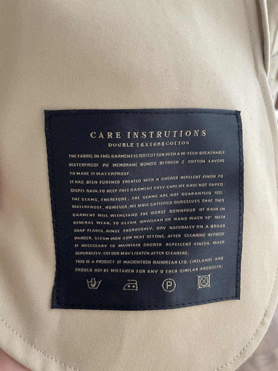 Mackintosh Giacche: Mackintosh L Regenjacke – Nuovo e nell'imballaggio originale da Uster venduto da mir_7bzy 2