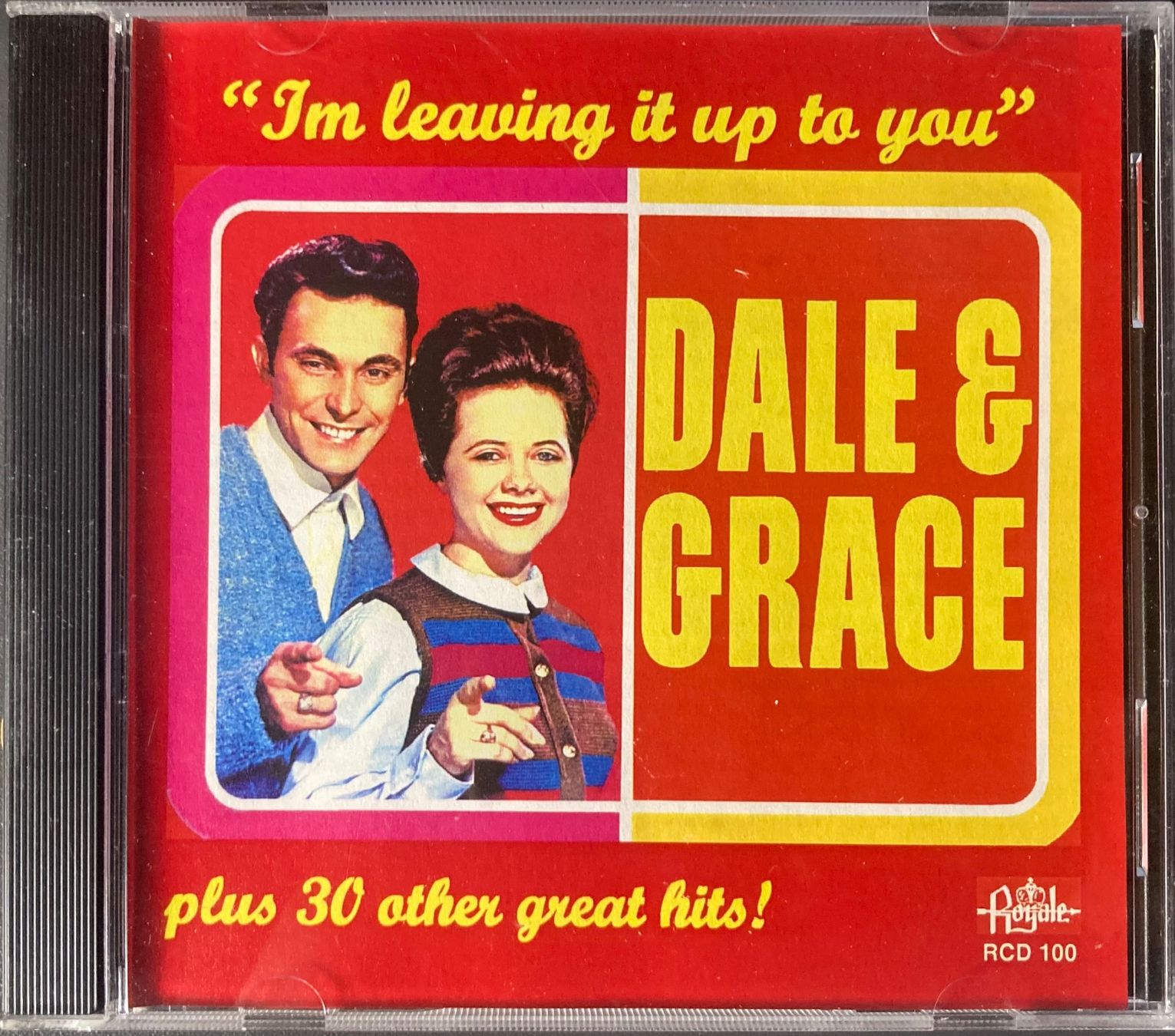 CD: DALE & GRACE - I'M LEAVING IT UP TO YOU – Usato da Poliez-Pittet venduto da Newtown-Records