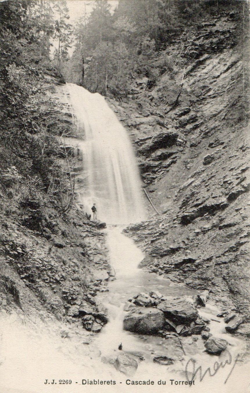 Ansichtskarten: Diablerets - Cascade du Torrent – Gebraucht aus Melano von pisonsdro