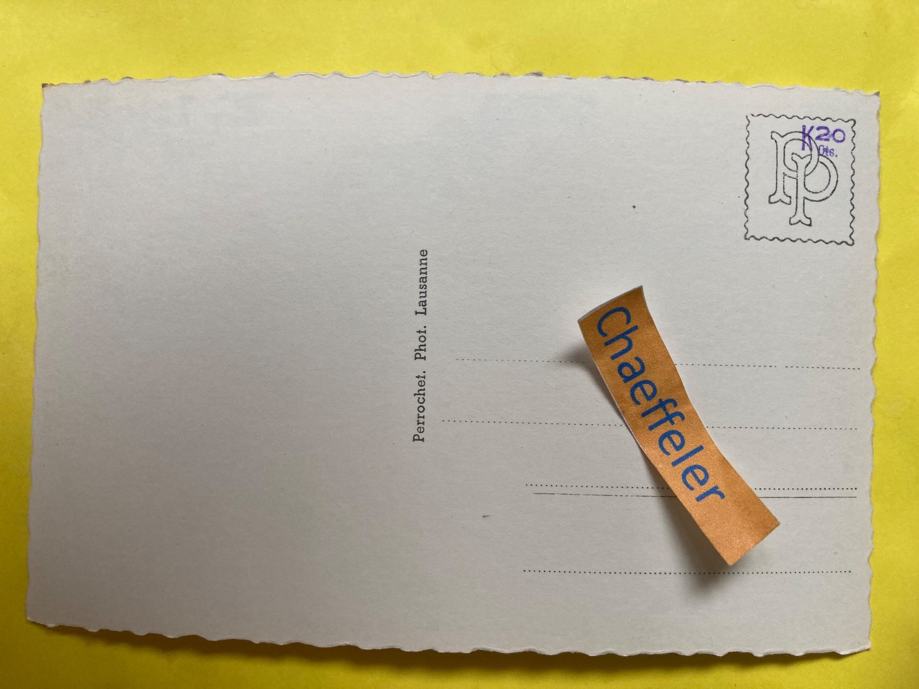 Cartoline postali: Delémont - Le Vorbourg – Usato da Zürich venduto da Chaeffeler 1
