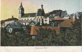Prägekarte (Relief). Gruss aus Wyl (Wil)