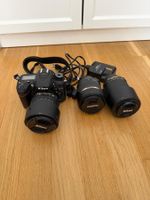 Nikon D7100 + 3 Objektive – nur 3'034 Auslösungen – Komplett