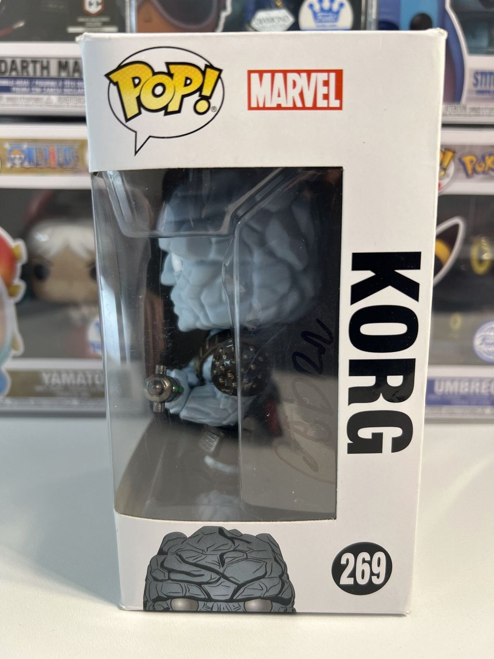 Funko Statuette: Funko POP! Marvel Thor Ragnarok Korg – Usato da Le Mouret venduto da perfectbijou 3
