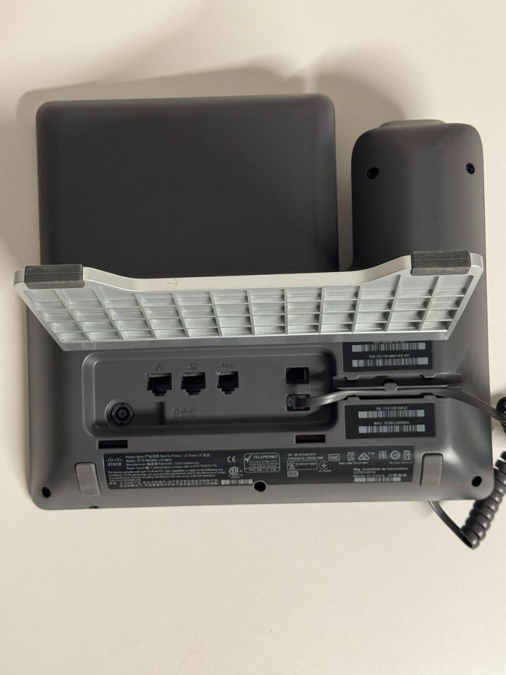 Cisco Telefoni: Cisco UC Phone CP-8841 – Usato da Ueberstorf venduto da ToVoWa 3