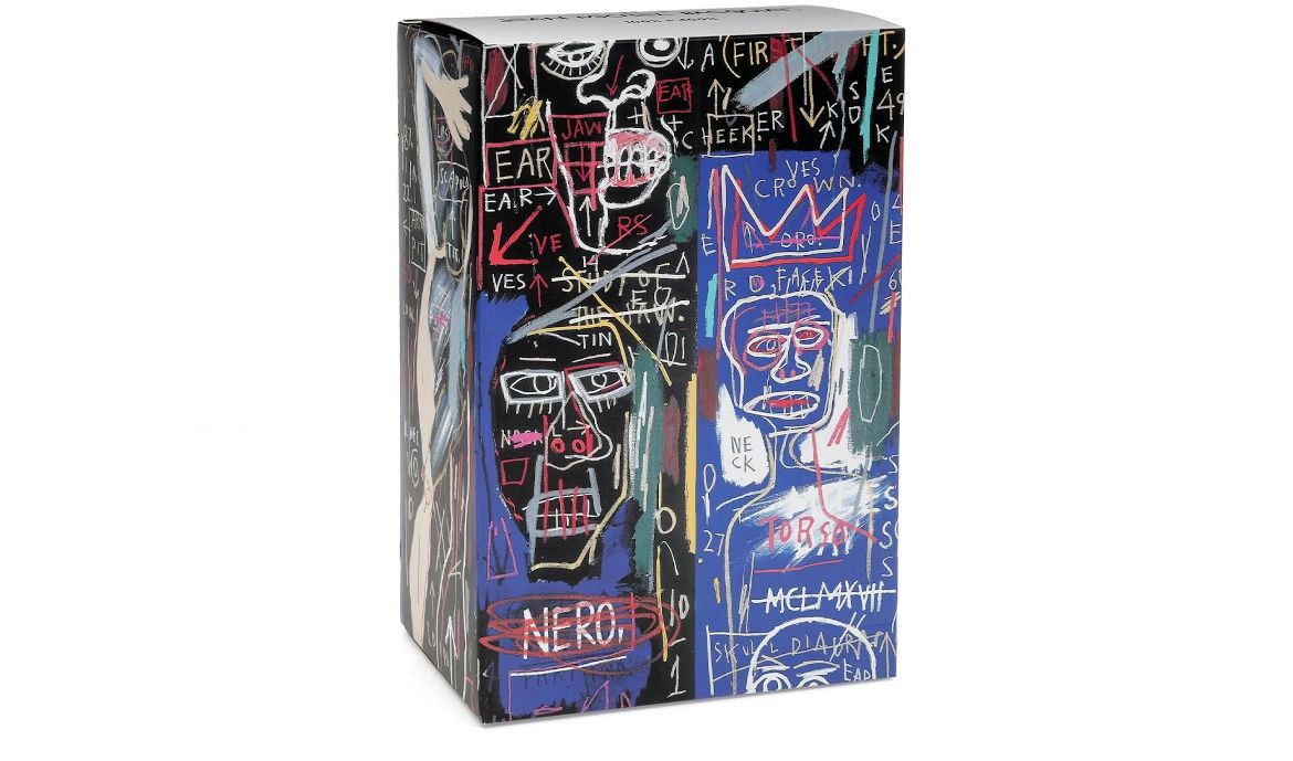 Statuette: Bearbrick Jean-Michel Basquiat #7 100% & 400% Set – Nuovo e nell'imballaggio originale da Chur venduto da pareto12 1