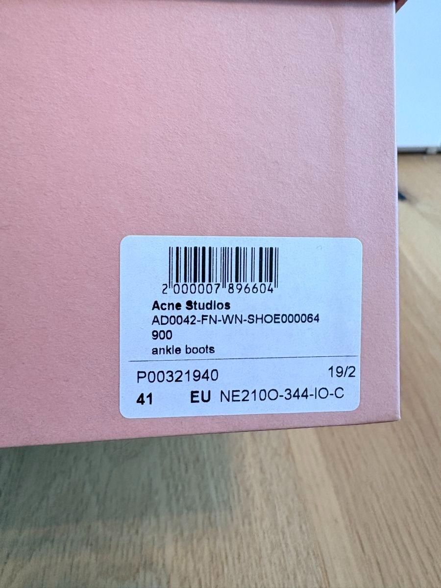 Acne Studios Scarpe da donna: Acne Studios Ankle Boots s. 41 – Usato da Uhwiesen venduto da krassitta 4