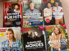 43 Hefte Schweizer Familie, Jahre 2018/2019, gut erhalten