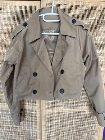 NEU Trenchcoat Jacke kurz - Grösse XS