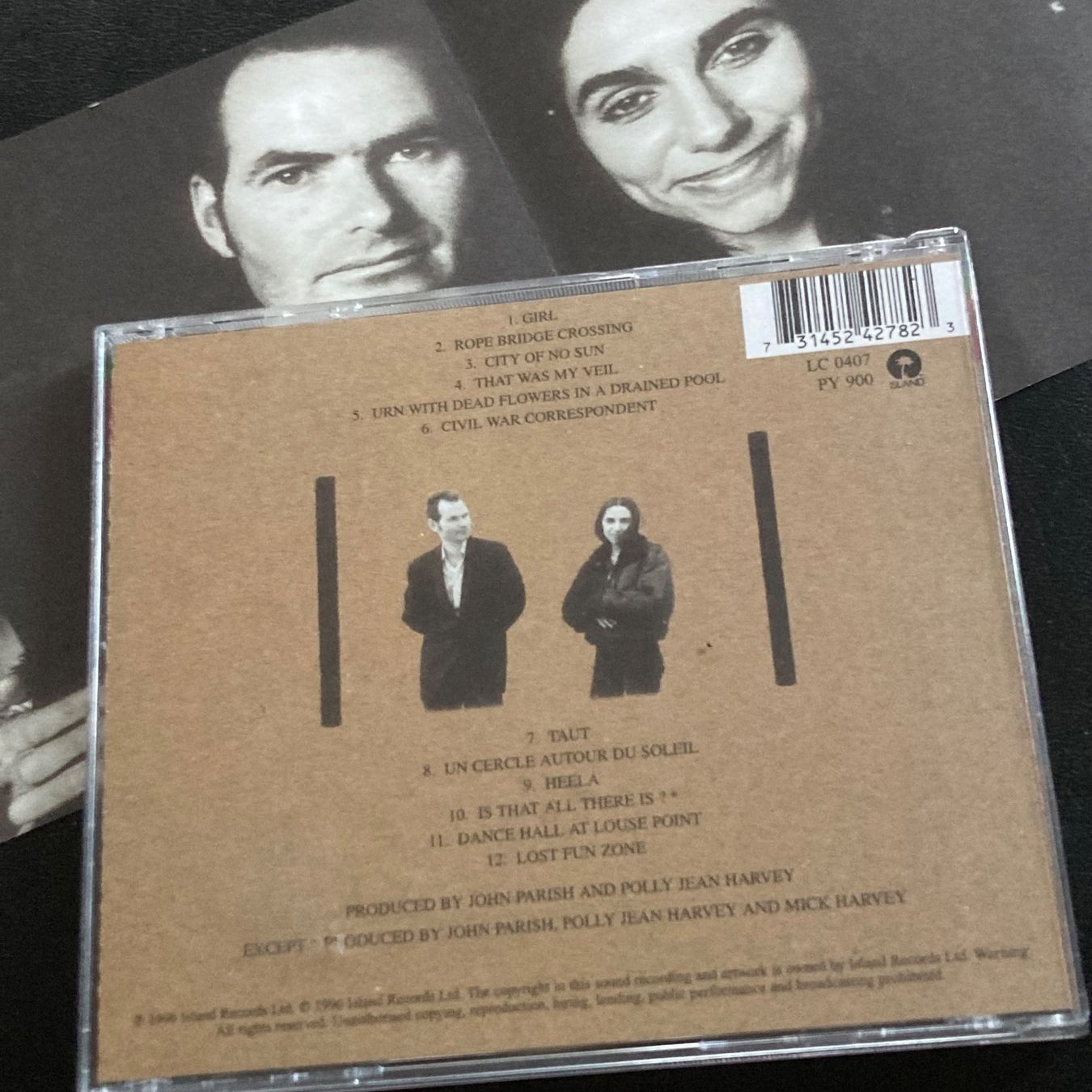 CDs: John Parish & PJ Harvey - Dance Hall At Louse Point – Gebraucht aus Bern von Ntsamina 1