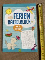 Neu: Ferien Rätselblock ab 5 Jahren