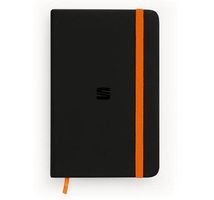SEAT NOTIZBUCH A5 SCHWARZ-ORANGE