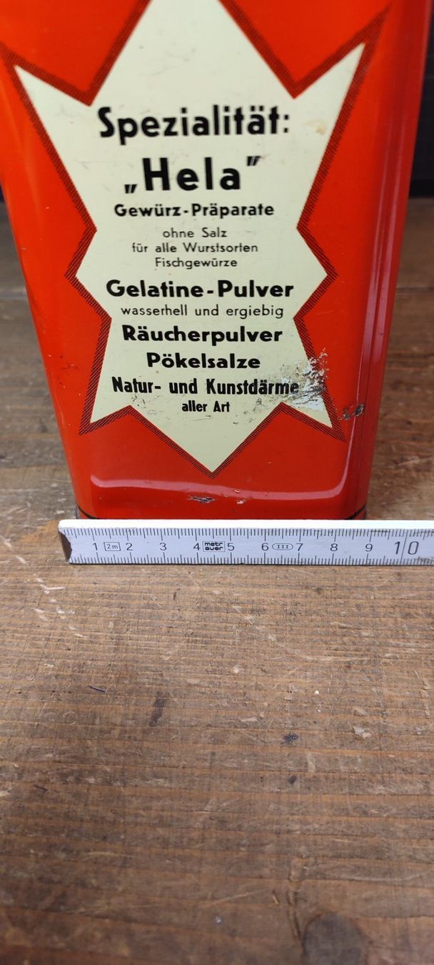 Barattoli: Wunderschöne antike Blechdose Hermann  Laue  Hamburg 6 – Usato da Gelterkinden venduto da MYSTOREFORYOU4460 7
