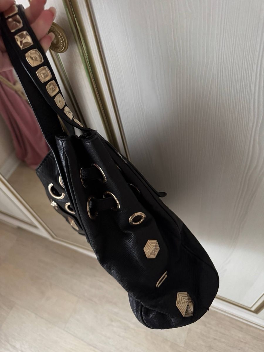 Jimmy Choo Borse da donna: Jimmy Choo Tasche 2007 black with studs – Usato da Meilen venduto da angelyxss 3