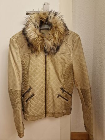 Guess Damen Jacke, beige, Gr. M