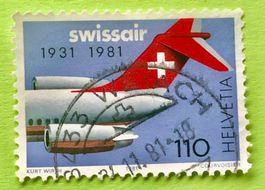 CH Briefmarken mit Gestempelt  