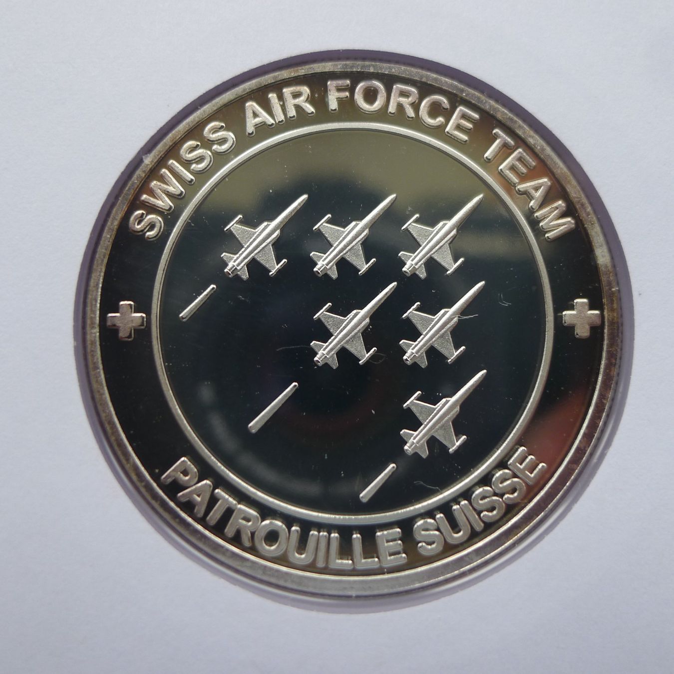 Tutti i francobolli: 2011, Numisbrief "Bye bye Hunter" 50 Jahre Patrouille Suisse – Usato da Sursee venduto da Luzernerraute 2