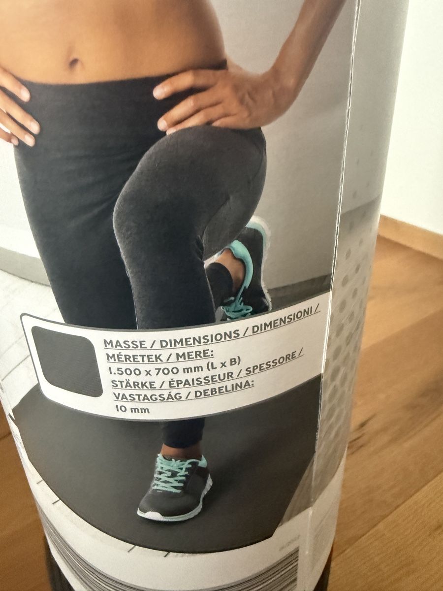 Tapis de sol: Fitnessmatte schwarz neu – Neuf avec emballage d'origine à Schönholzerswilen par mela7 1
