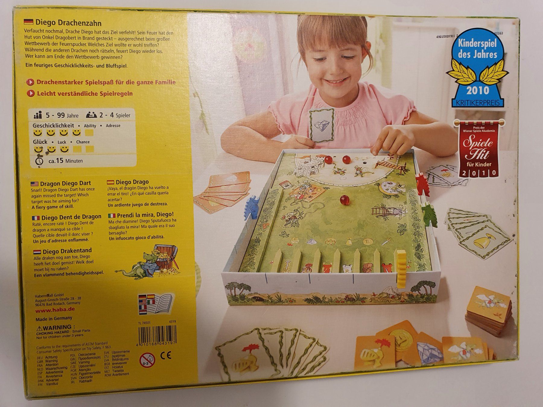 Spiele: Diego Drachenzahn / Kinderspiel 2010 #L – Gebraucht aus Oberdorf BL von BaldenEagle 3