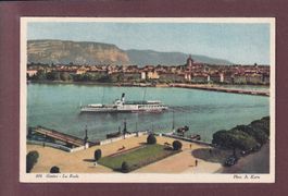 GENEVE - La rade - 1936