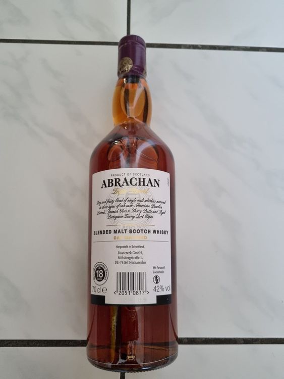 Abrachan Scotch Whiskey | Acheter Ricardo sur