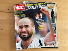 ANDRE AGASSI STEFFI GRAF STEFANIE TENNIS Berichte + Poster