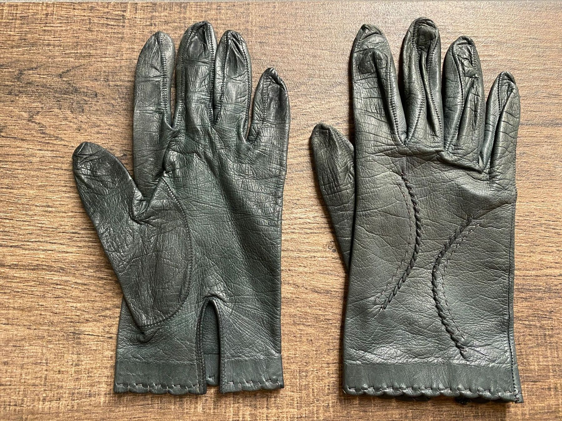 Guanti & manicotti: Handschuhe Leder Vintage Gr. 7 – Usato da Pratteln venduto da a23_j2gs 2
