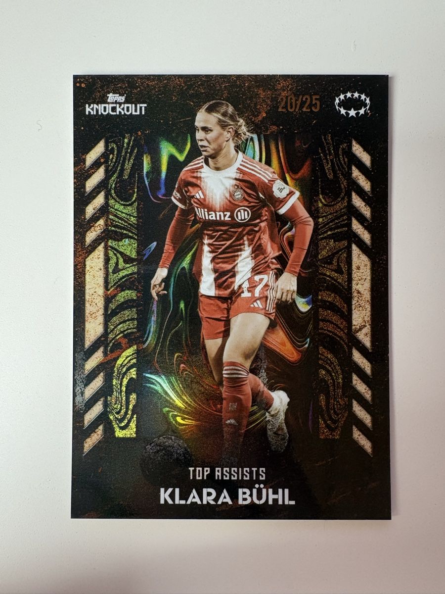 Topps Carte collezionabili: Topps Knockout UWCL Klara Bühl /25 – Nuovo (secondo la descrizione) da Kiesen venduto da jan_siegenthaler