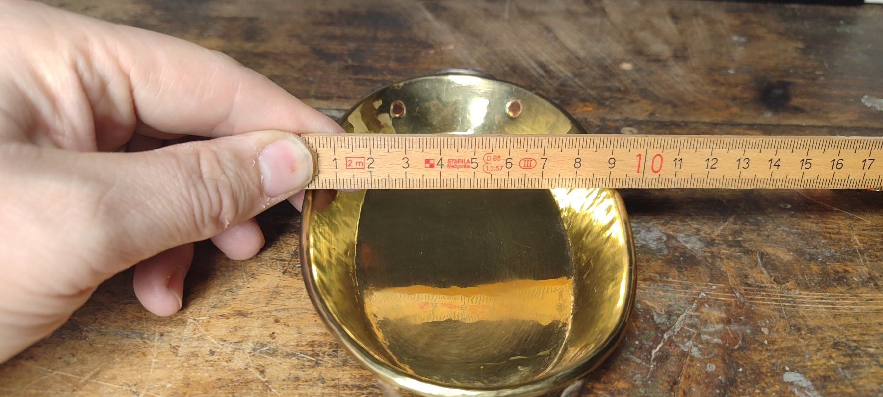 Assiettes: Wunderschöner alter kleiner Teller in Gold Farbe – D'occasion à Gelterkinden par MYSTOREFORYOU4460 7