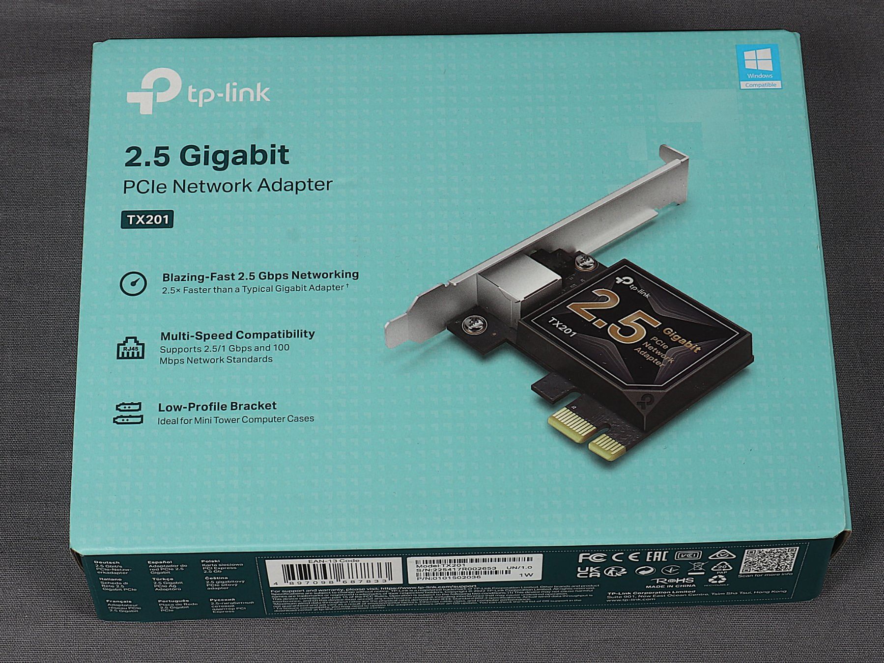 TP-Link Laufwerke & Adapter: TP-LINK  Network Adapter TX201 – Neu (gemäss Beschreibung) aus Steinen von Restwert_Steinen 6