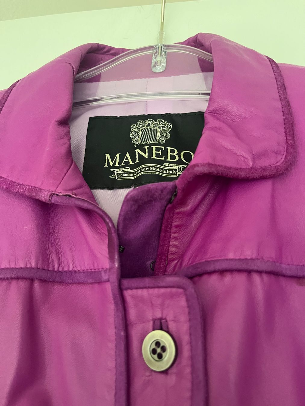 Giacche: Leder Jacke von Manebo – Nuovo (secondo la descrizione) da Zürich venduto da pizzobeatrice 3
