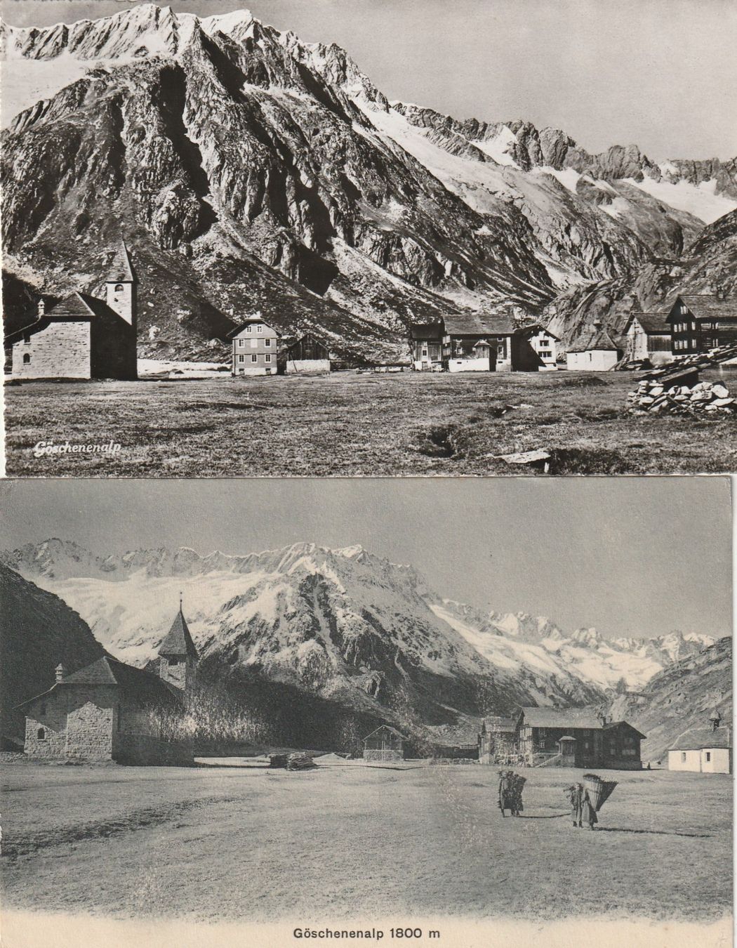 Cartoline postali: 2 Ak Göschenenalp – Usato da Rorschacherberg venduto da fratovi2