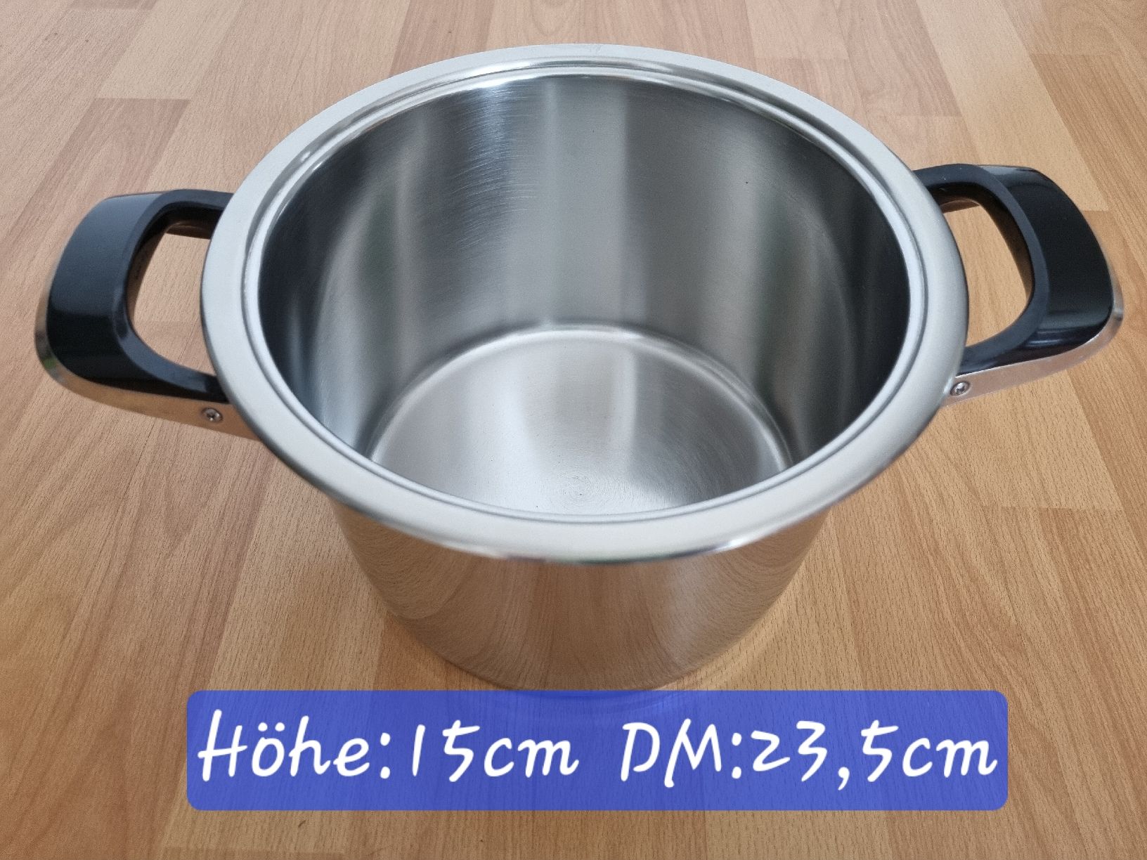 Pentole: 4,2l AMC Kochtopf Set, Edelstahl – Nuovo (secondo la descrizione) da Laupen BE venduto da Bombers 2